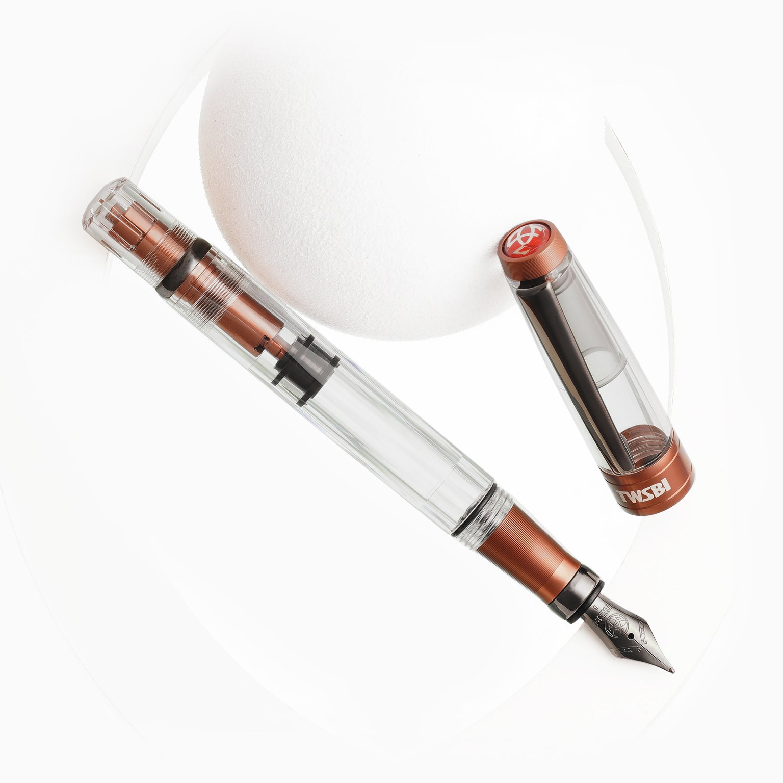 TWSBI Diamond 580ALR Affogato w/Onyx Fountain Pen