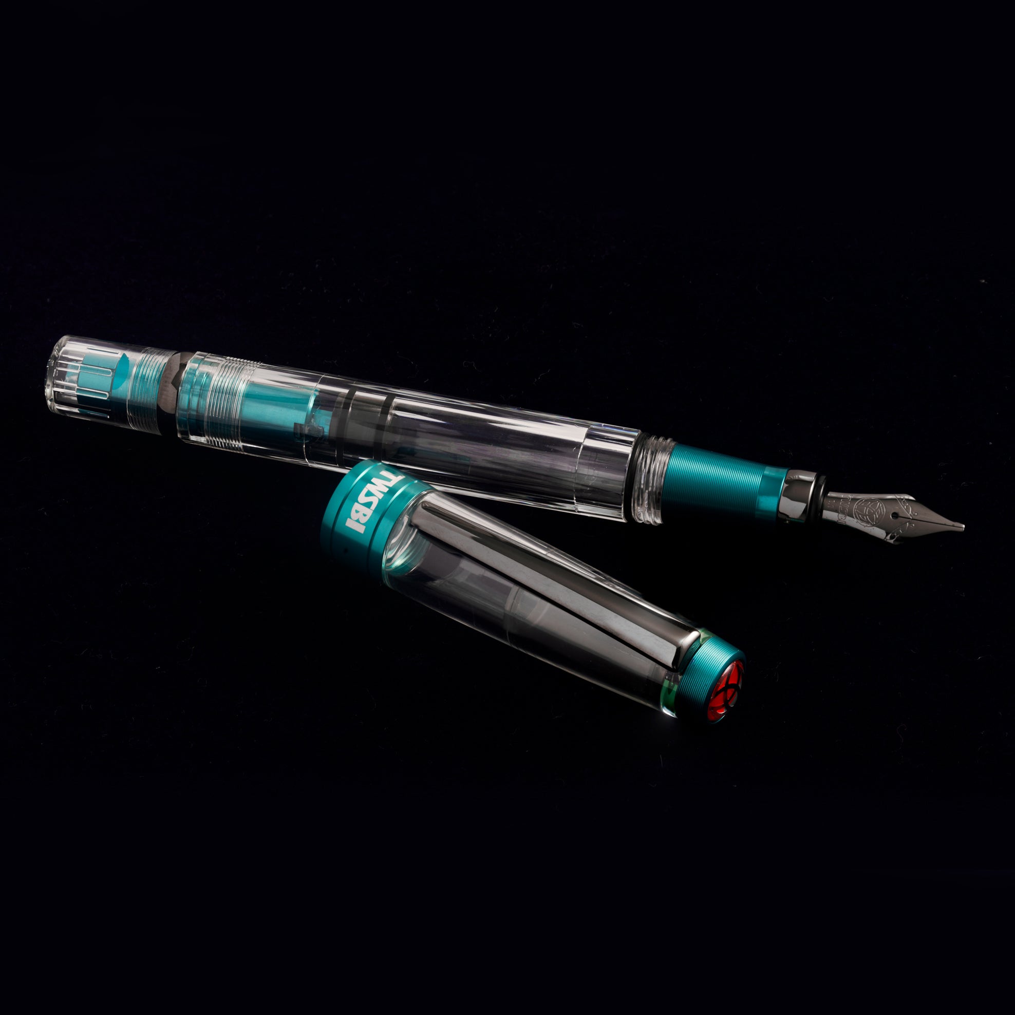 TWSBI Diamond 580ALR Caribbean w/Onyx Fountain Pen