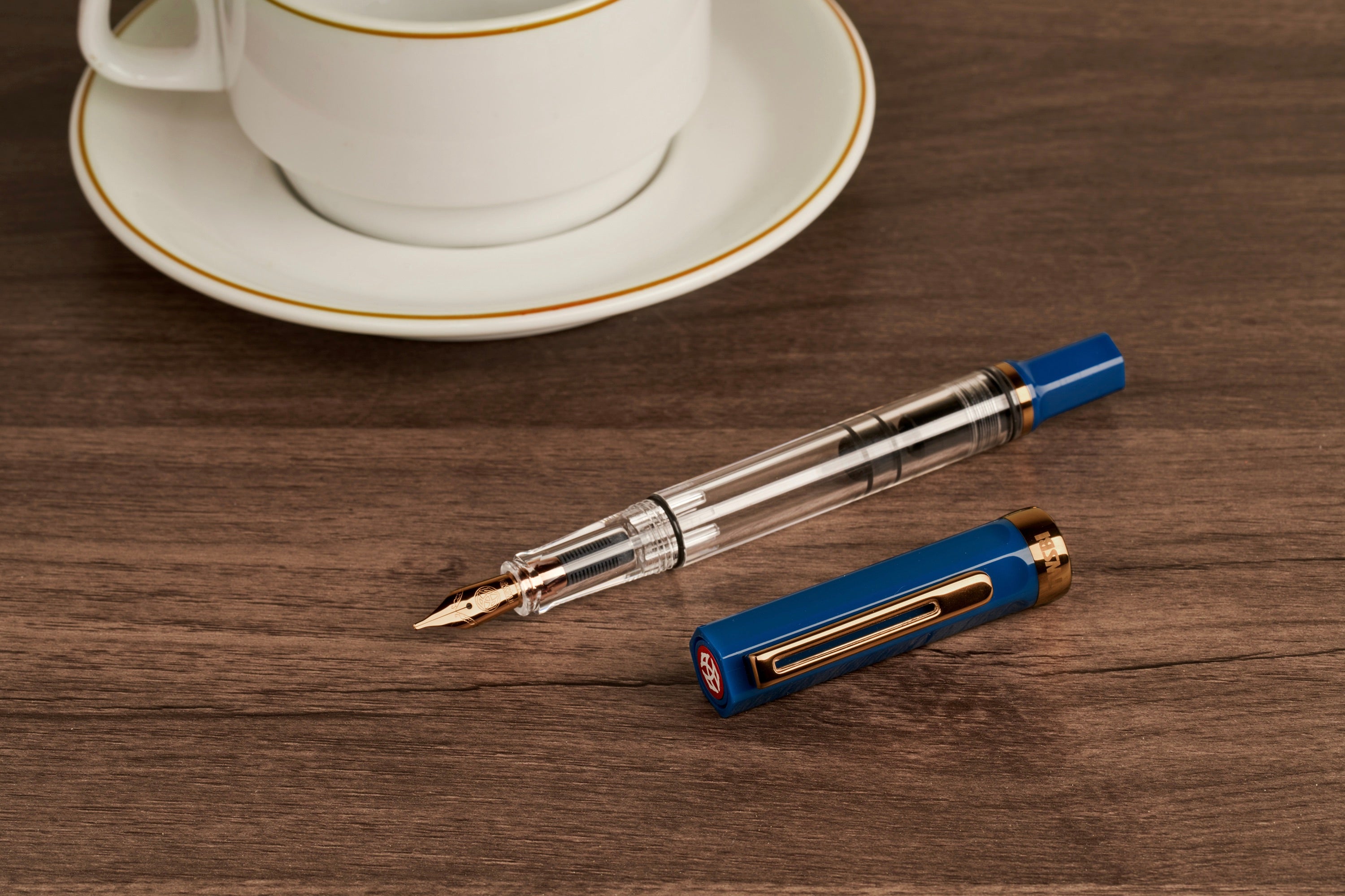 TWSBI ECO Indigo Blue w/ Bronze Fountain Pen