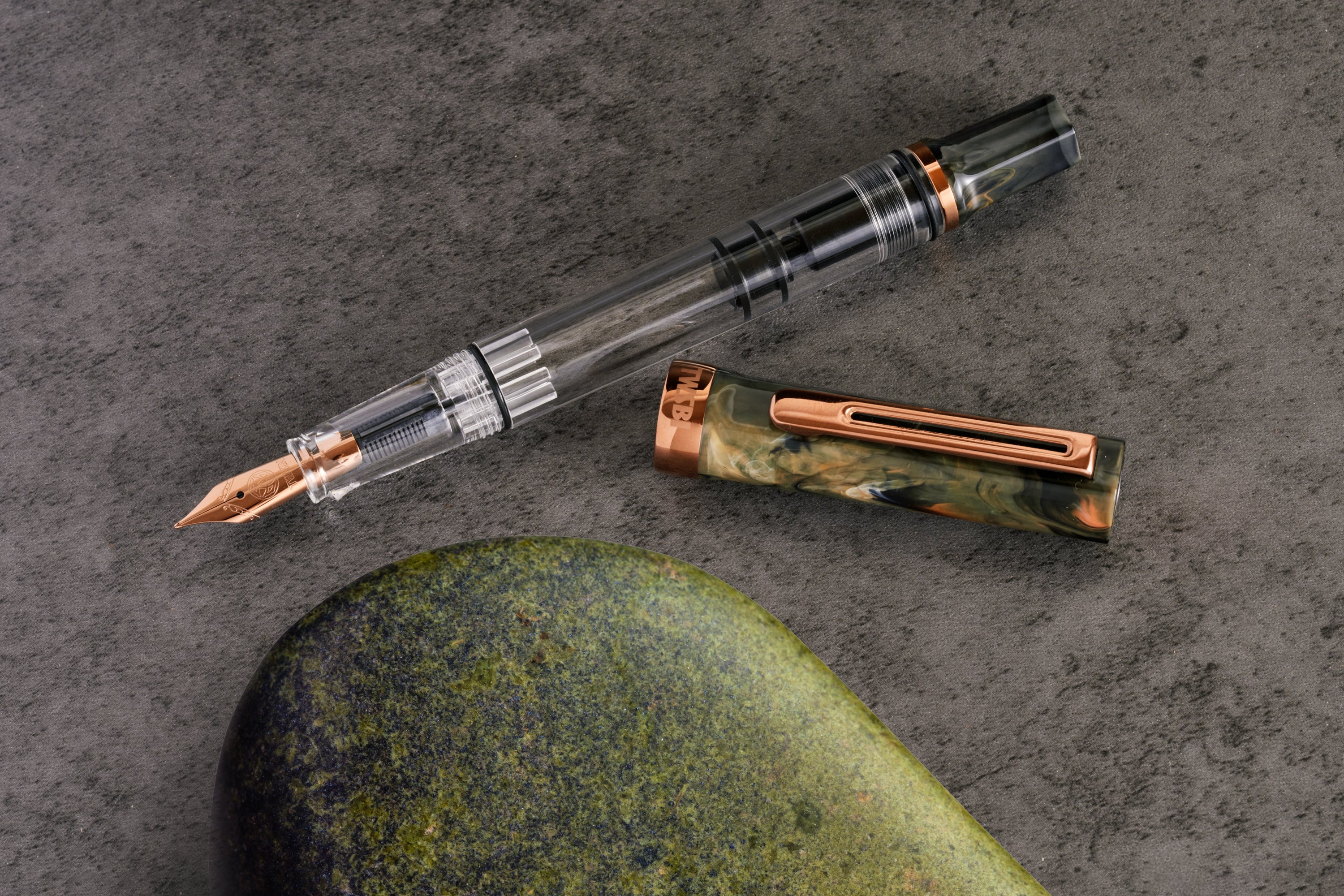 TWSBI ECO Serpentine w/Bronze Fountain Pen