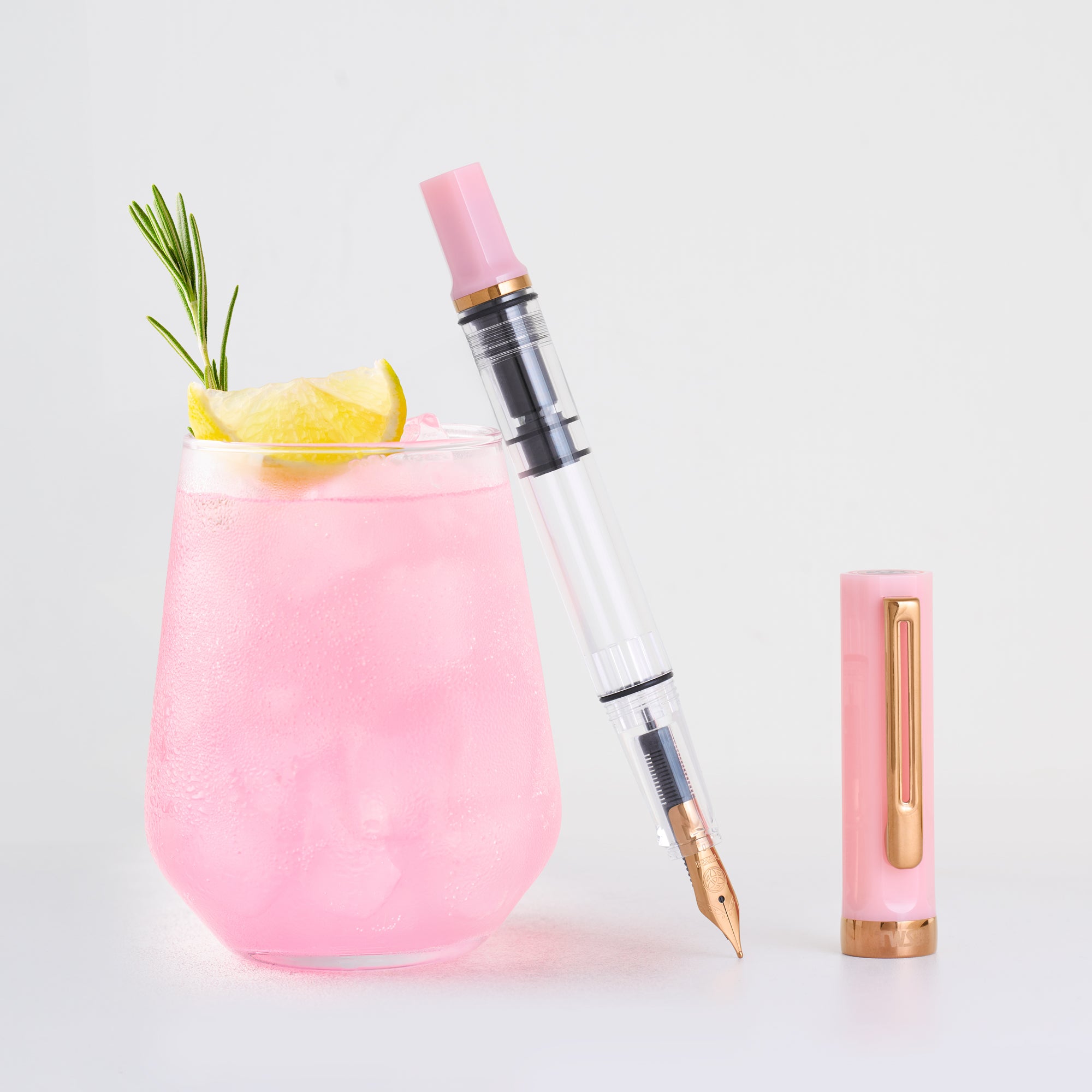 TWSBI ECO Pink Lemonade w/ Bronze Fountain Pen