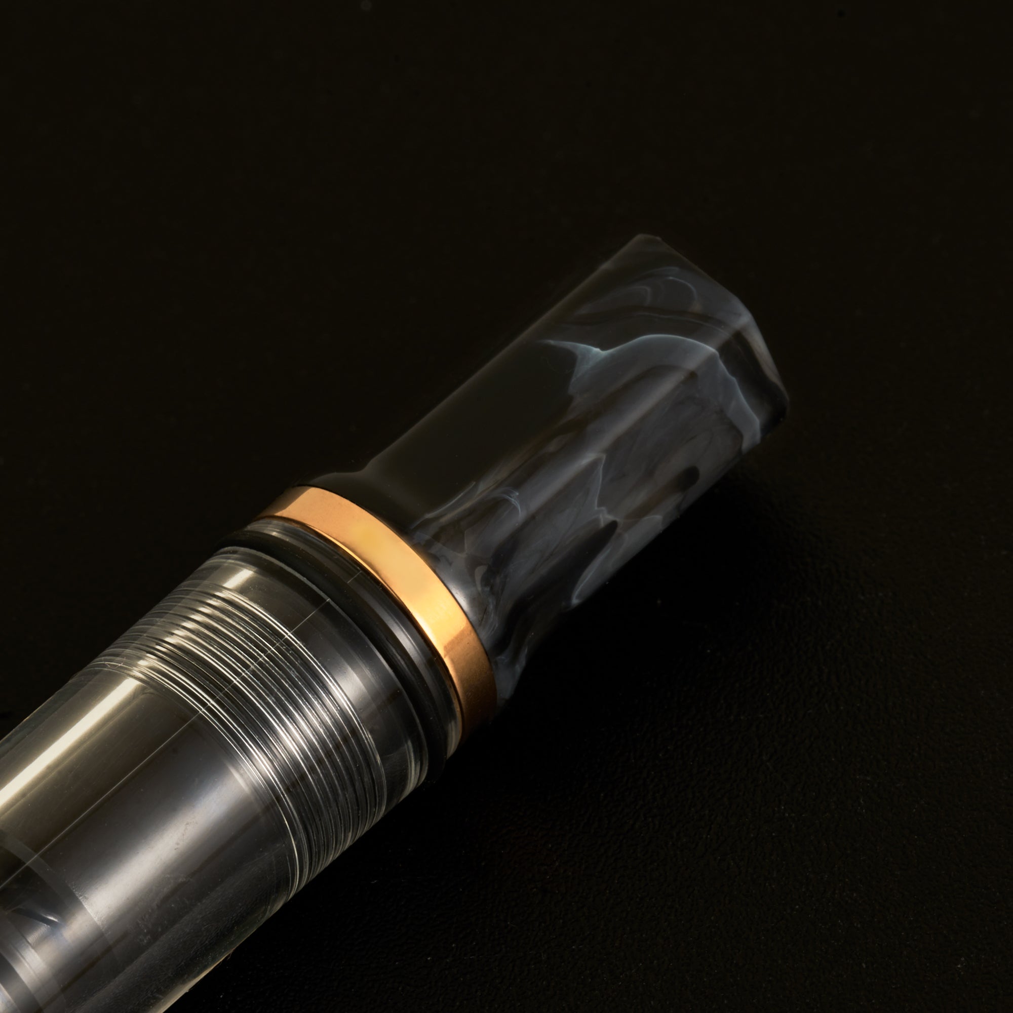 TWSBI ECO Black Marble w/Bronze Fountain Pen