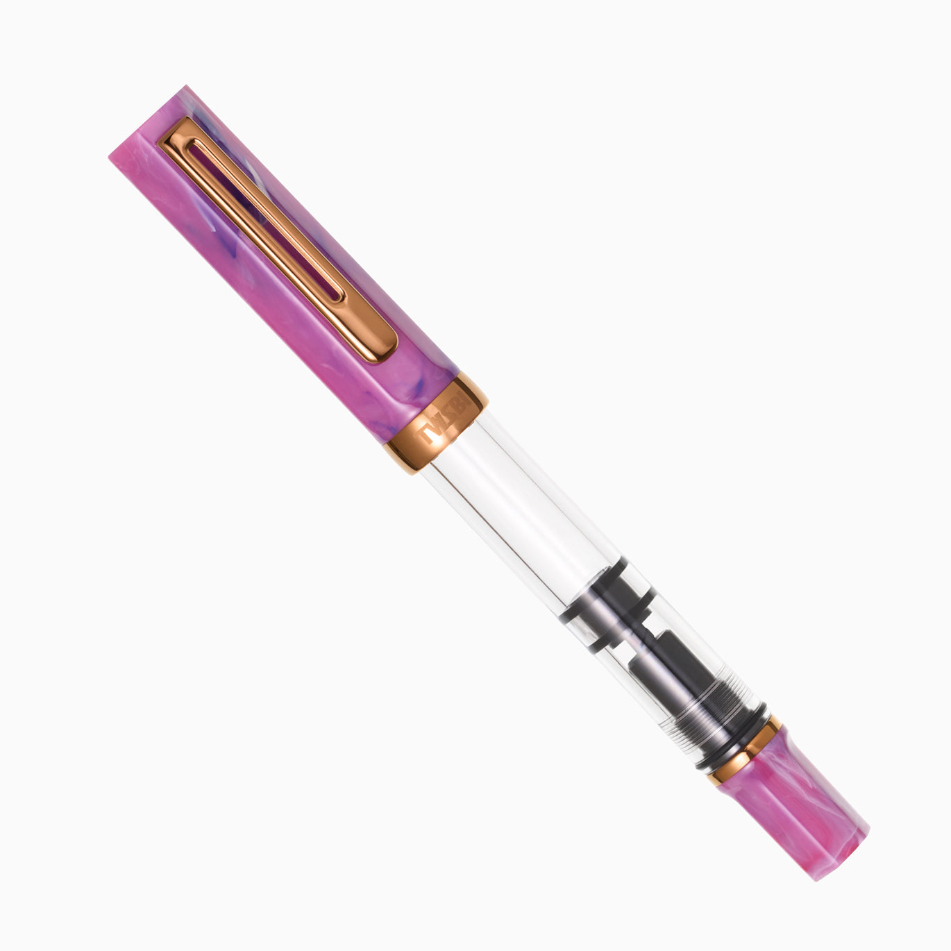 TWSBI ECO Fluorite Purple w/Bronze Fountain Pen
