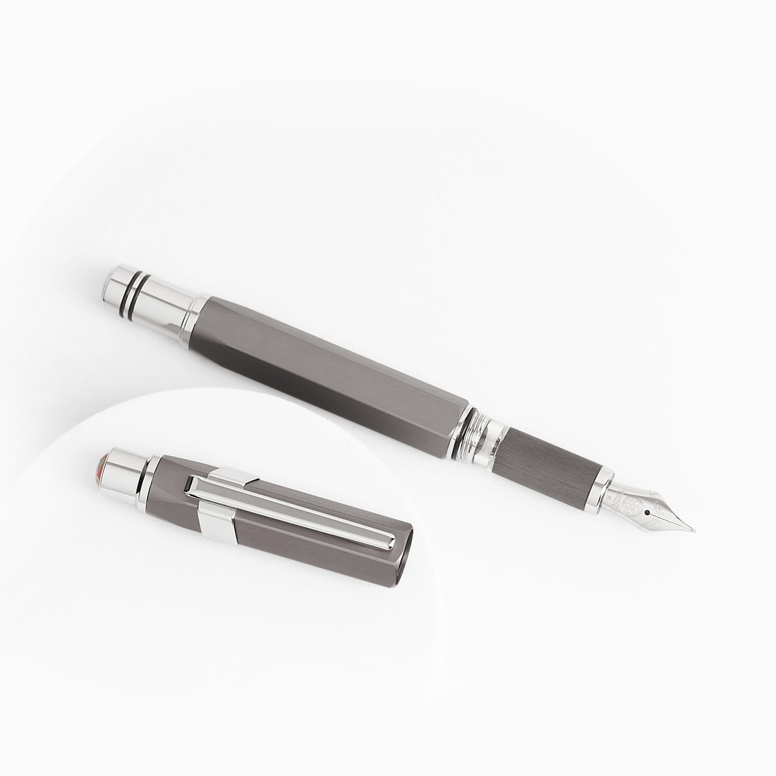 TWSBI Precision Gun Metal Fountain Pen