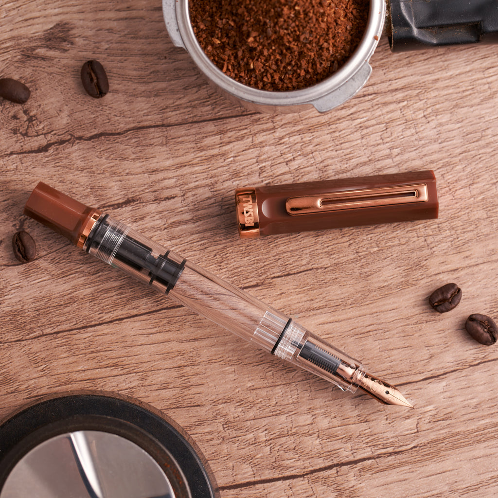 TWSBI ECO Fountain Pen - Clear Demonstrator, EF Nib, Piston Filler