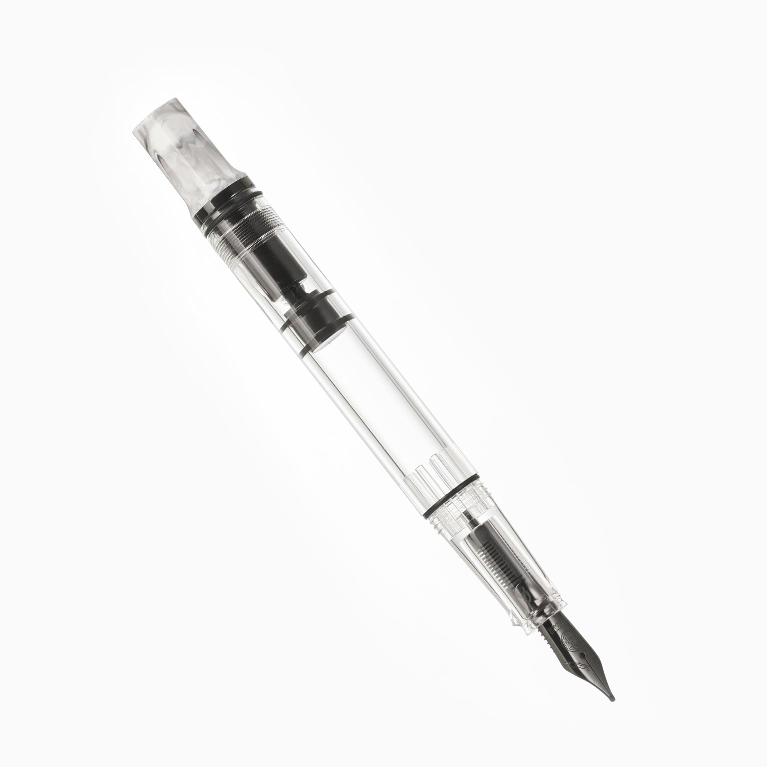 TWSBI ECO Carrara w/Onyx Fountain Pen