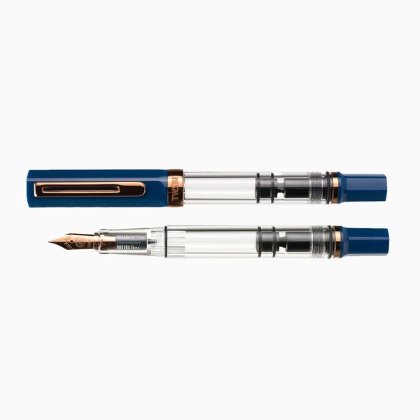 TWSBI ECO Indigo Blue w/ Bronze Fountain Pen