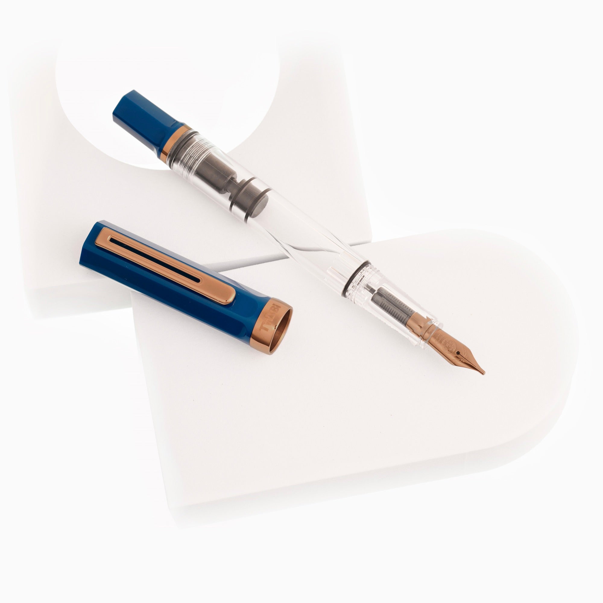 TWSBI ECO Indigo Blue w/ Bronze Fountain Pen
