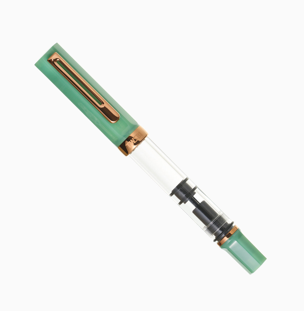 TWSBI ECO Jade Jelly w/ Bronze Fountain Pen