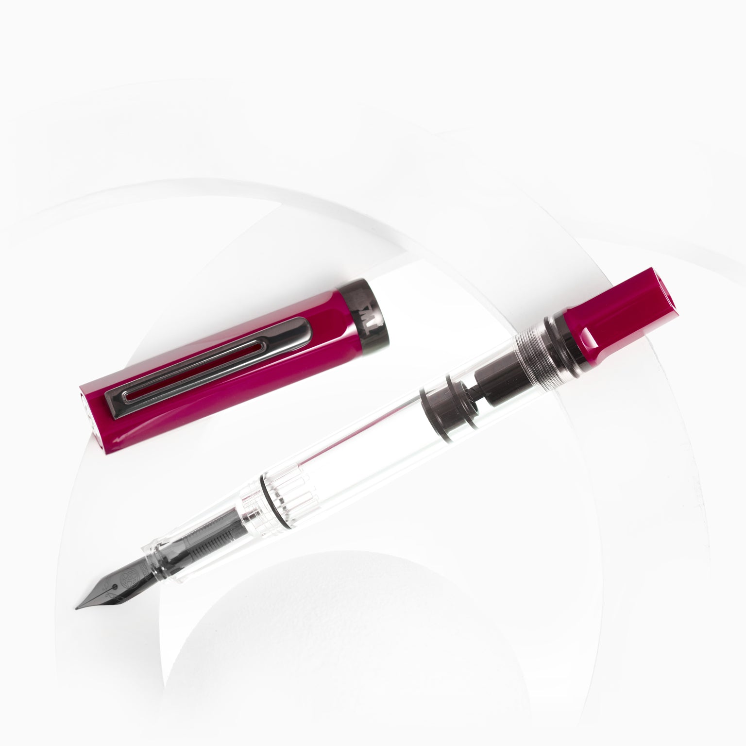 TWSBI ECO Plum w/Oynx Fountain Pen