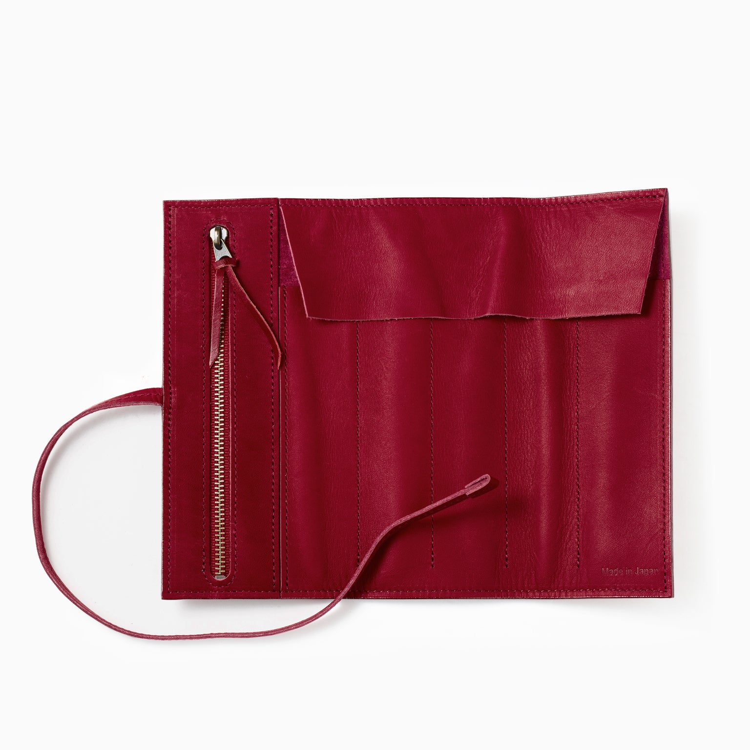 TWSBI Leather Roll Case Burgundy