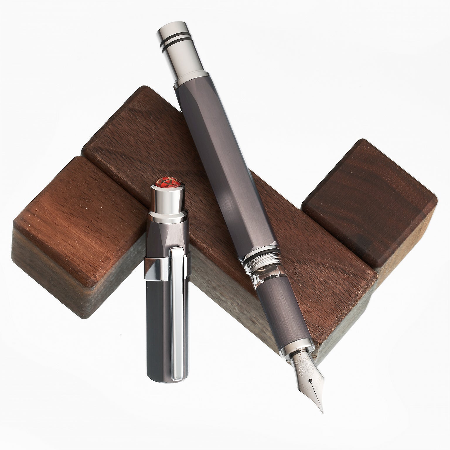 TWSBI Precision Gun Metal Fountain Pen