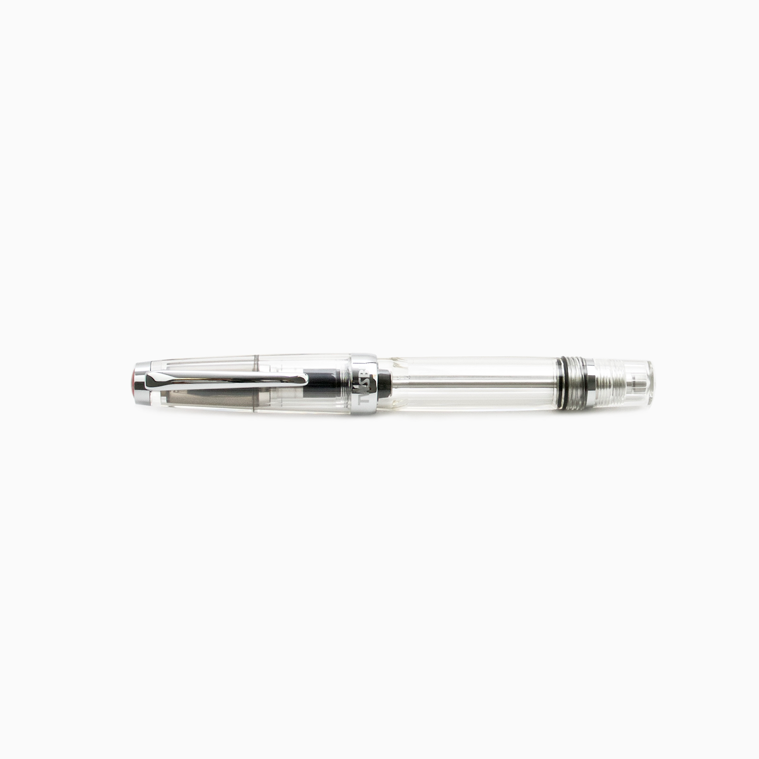 TWSBI VAC mini 万年筆 クリア（M）&交換ニブ（F）の2点セット TWSBI Vac Mini Clear Fountain Pen