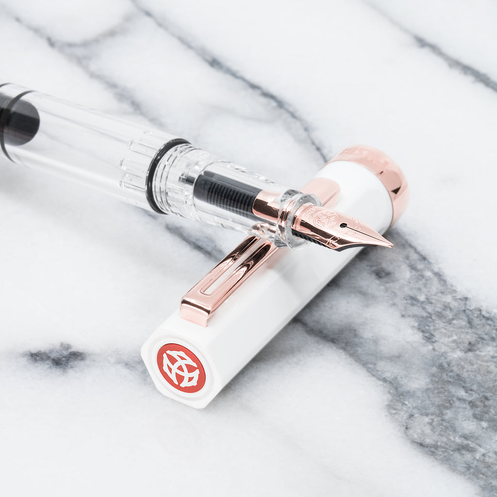 TWSBI ECO White Rose Gold Fountain Pen Review — The Pen Addict